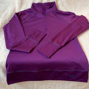 Under Armour half zip compression pullover.